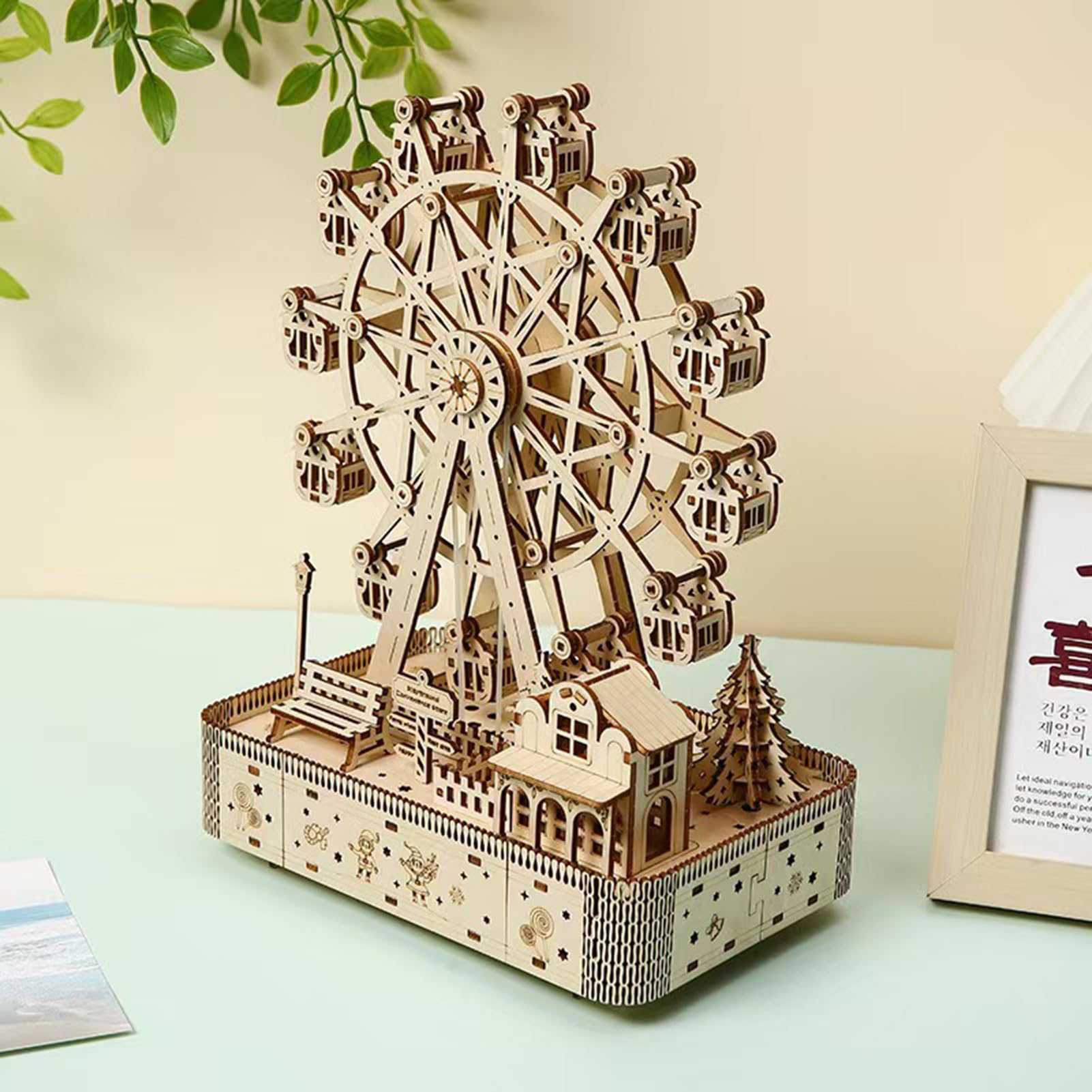 Modele 3D Drewniane dla Dorosłych Koła Ferris Gra Umysłowa
