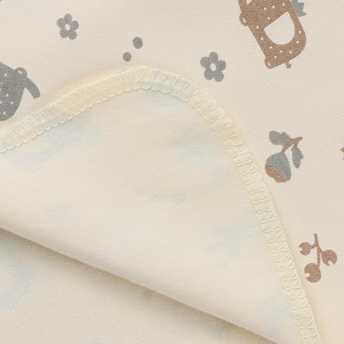 Miniatura 24 de PESAAT Conjunto de gorro de algodón para bebé, sombreros para recién nacidos, mantas de recepción para bebés niños y niñas Verde militar