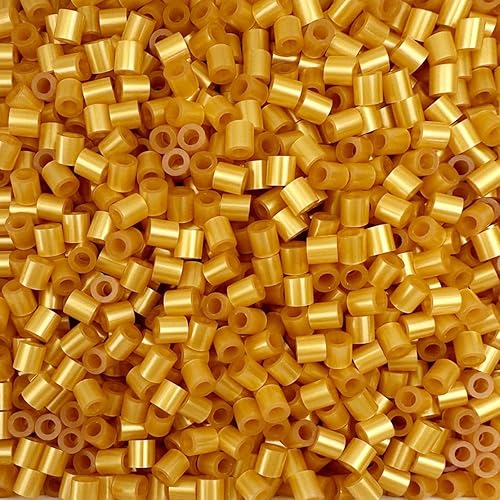 2.000 cuentas de fusible transparentes de 0.197 x 0.197in, paquete de cuentas de fusión que funcionan con cuentas Perler