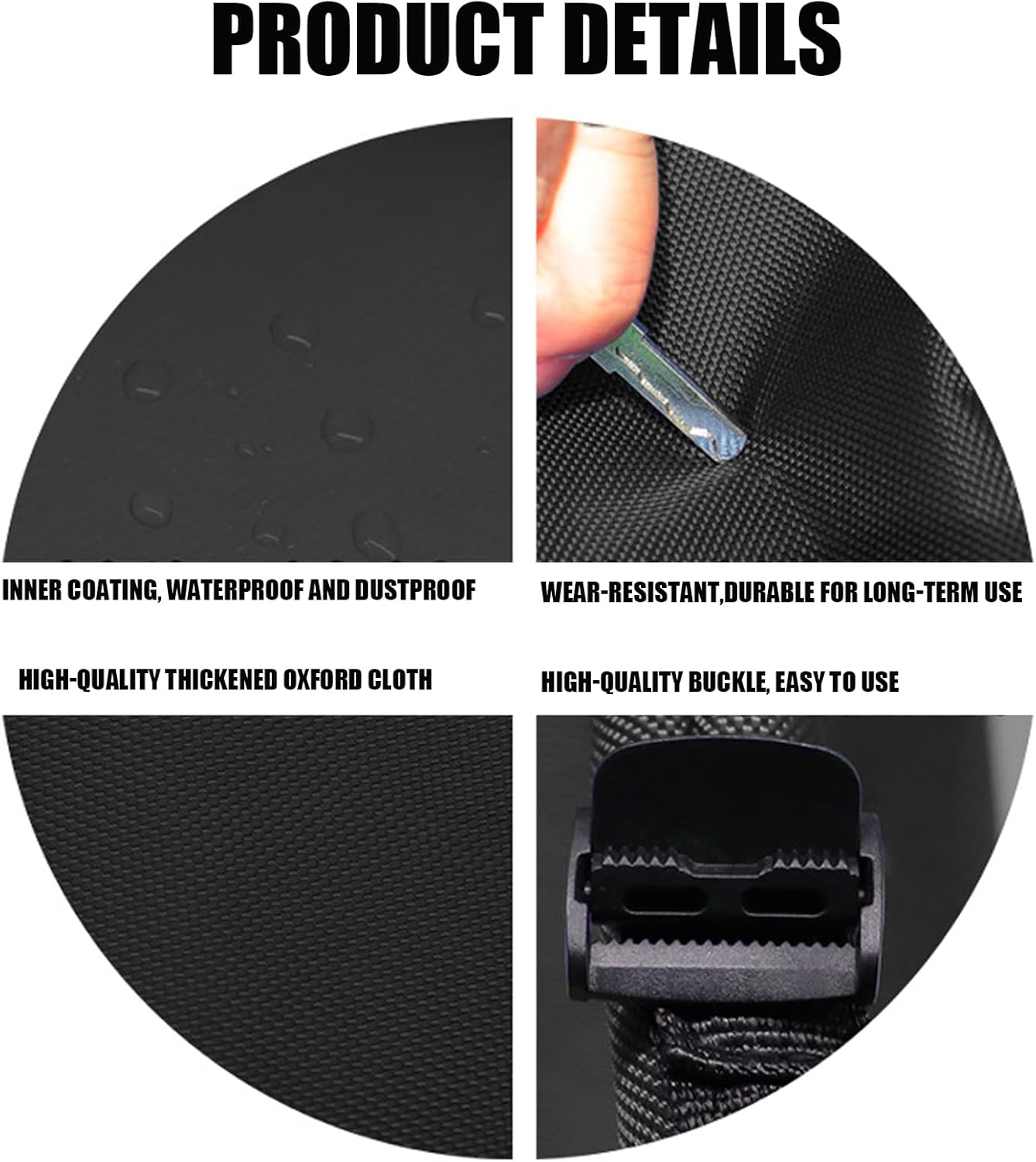 Wheelchair Side Bag with Cup Holder Wheelchair Accessories Armrest Bags Storage Pouch for Wheelchair/Rollator/Walker/Electric Scooter Ideal Elderly Accessories & Gift (Water Proof) - Image 5