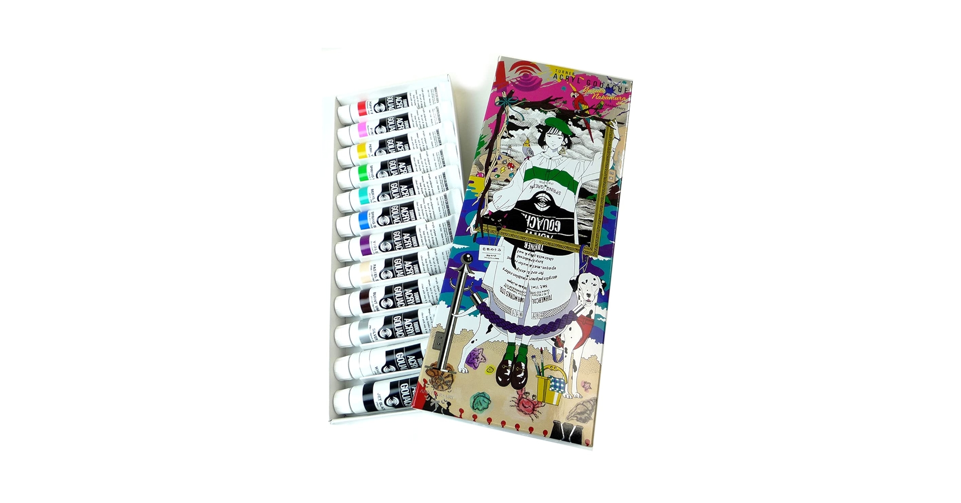 Amazon.com: Turner Acryl Gouache Yusuke Nakamura 40th