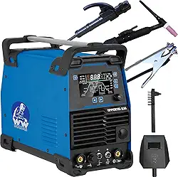Máquina Inversora De Solda Tig Uppertig-230 Ac/Dc Pulsada 200A E MMA, 110V/220V WWSoldas