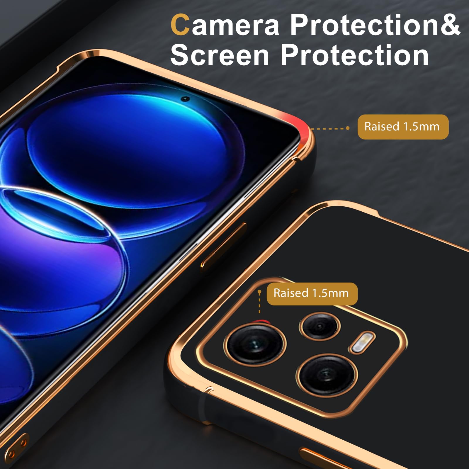 Coole Handyhülle Für Xiaomi Redmi Note 12 Pro 5G Mit Band & Kette – Auch Als Ständer Nutzbar!