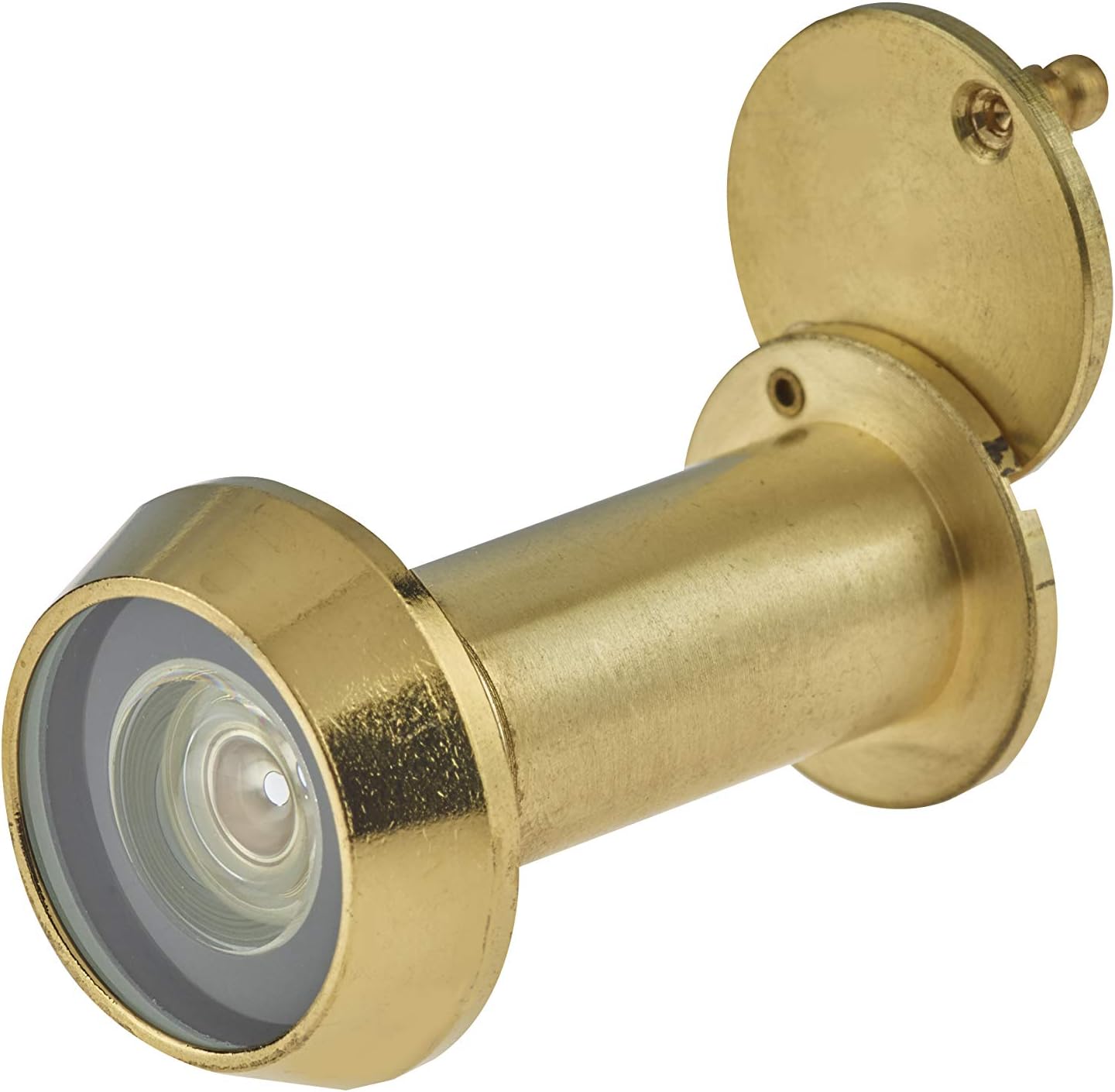 Door Viewer Polished Brass Peepholes or Peek Holes Chubb Security 8V001 Type Wide Angle