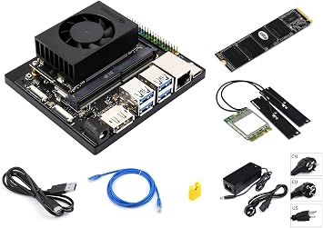 Waveshare Jetson Orin NX AI Development Kit for Embedded and Edge Systems 8GB Memory Memory Jetson Orin NX Module 5 Items