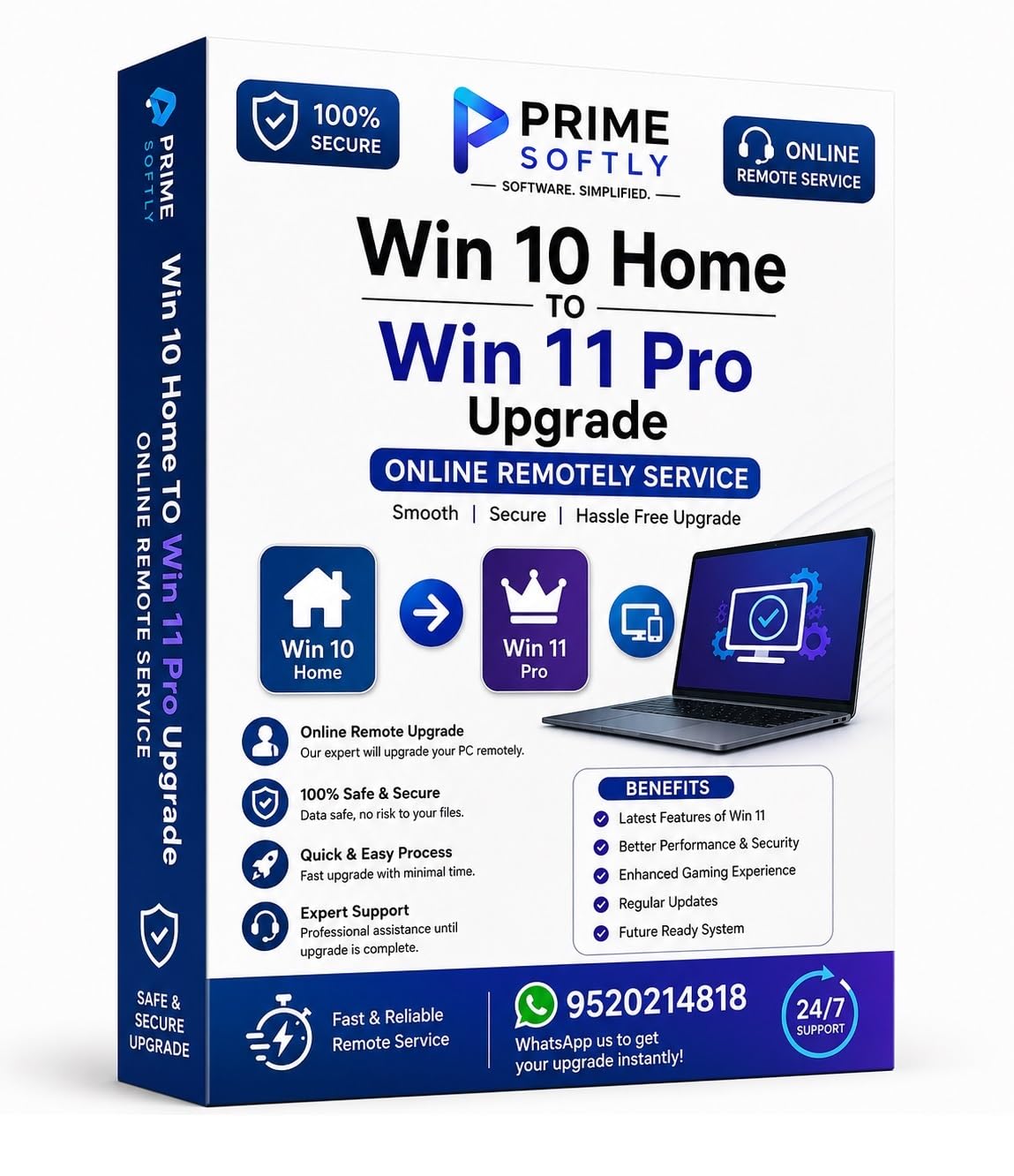 Win 10 Home to Win 11 Pro Upgrade Service | Online Remote Technical Support | Fast Digital Installation | Secure PC Upgrade Assistance | One Compatible Device-image-42