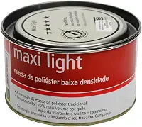 Massa Poliester Filler 900Gmaxi Rubber