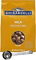 Vista 10 de Ghirardelli Pepitas de chocolate 60% cacao, bolsa de 5 libras con cuchara barista con sello Ghirardelli
