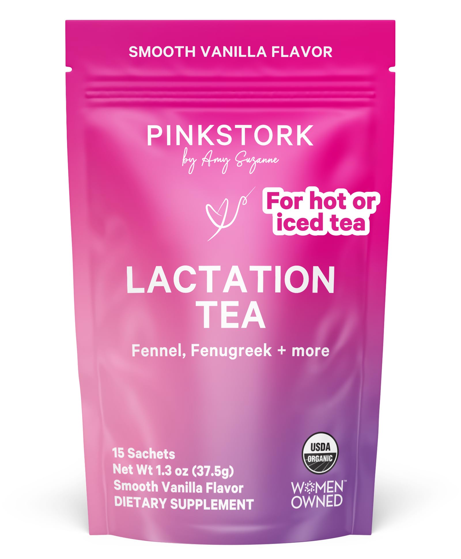 Lactation Nursing Tea Smooth Vanilla 15 Sachet(S) 183292