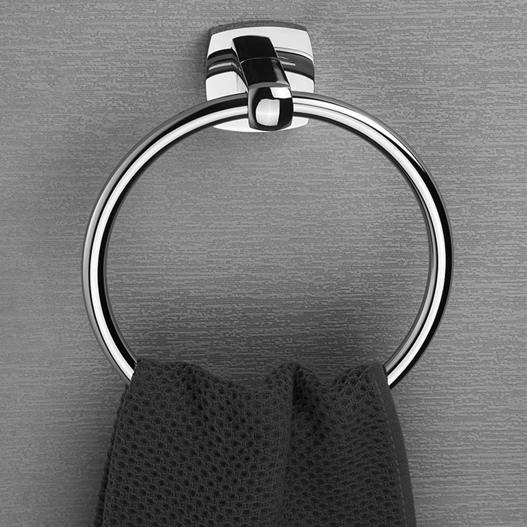 Anillo de Toalla, toallero Redondo de Cobre, toallero de baño, Colgador de Toallas de baño, punzón Simple