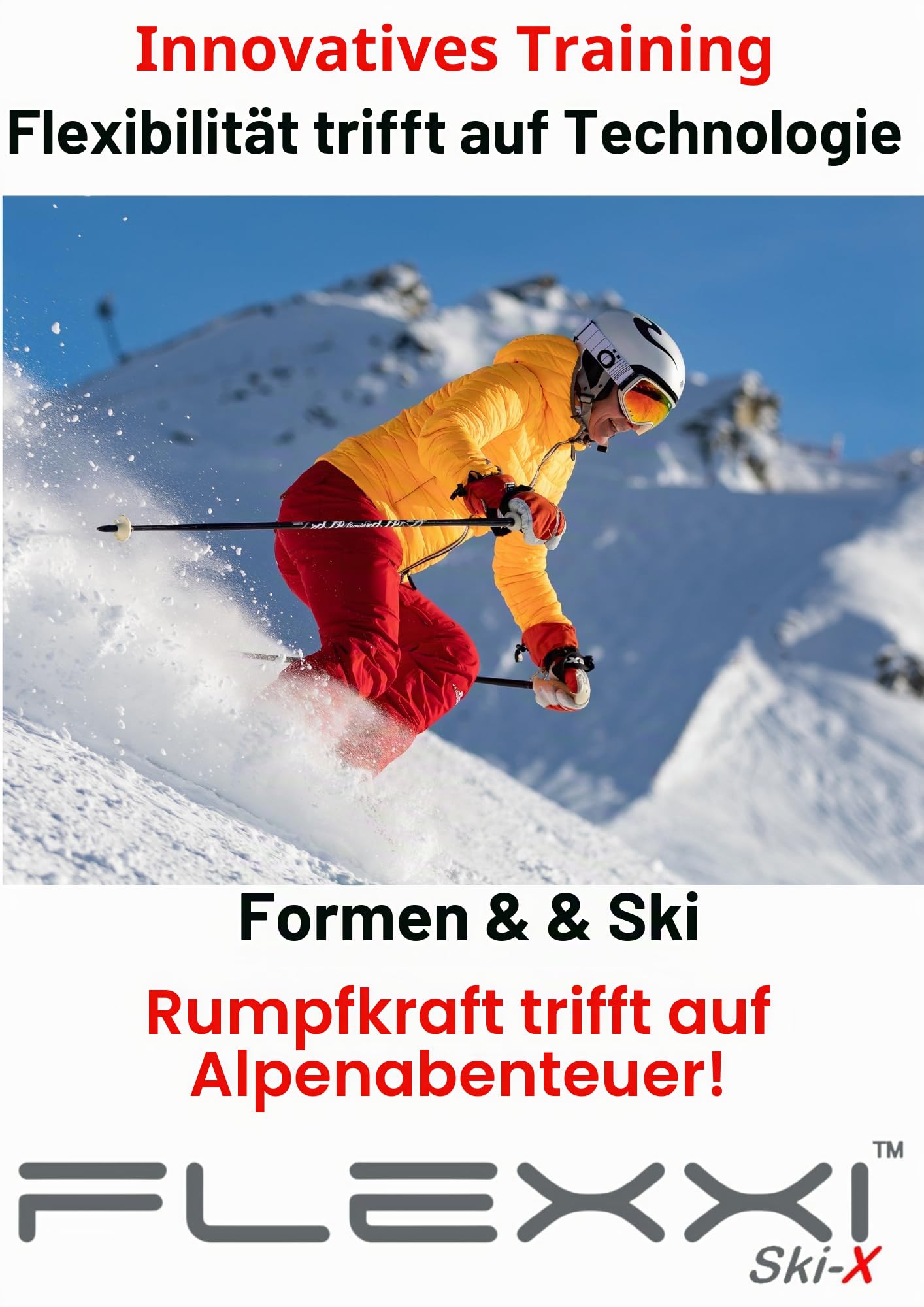 Ski-X Ski-Simulator-Maschine, neuestes Multi-Muskel-Workout-Heimtraining – Gesäß, Stepper, Körperbalance, Indoor-Aerobic, Taillentraining