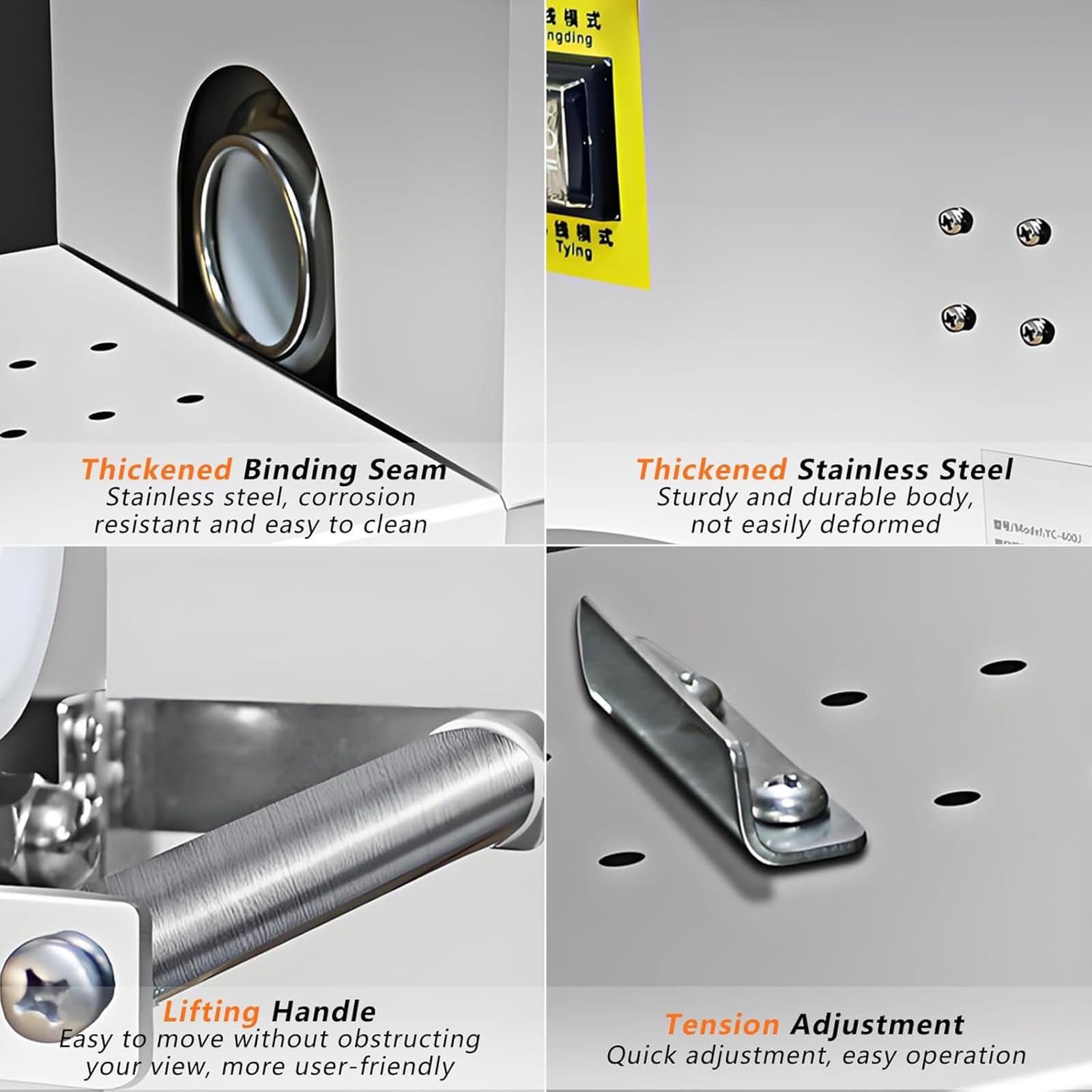 Macchina automatica per linker per salsicce per involucri da 50 mm, ideale per macellerie, supermercati, piccole imprese e produzione alimentare professionale