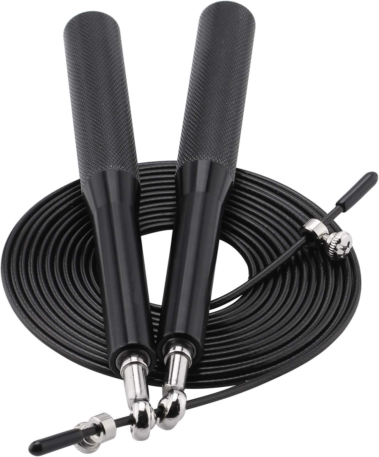 Speed Jump Rope Aerobic Exercise Skipping Ropes for Fitness Bearing & Adjustable Workout Skipping Rope For Gym, Boxing, MMA