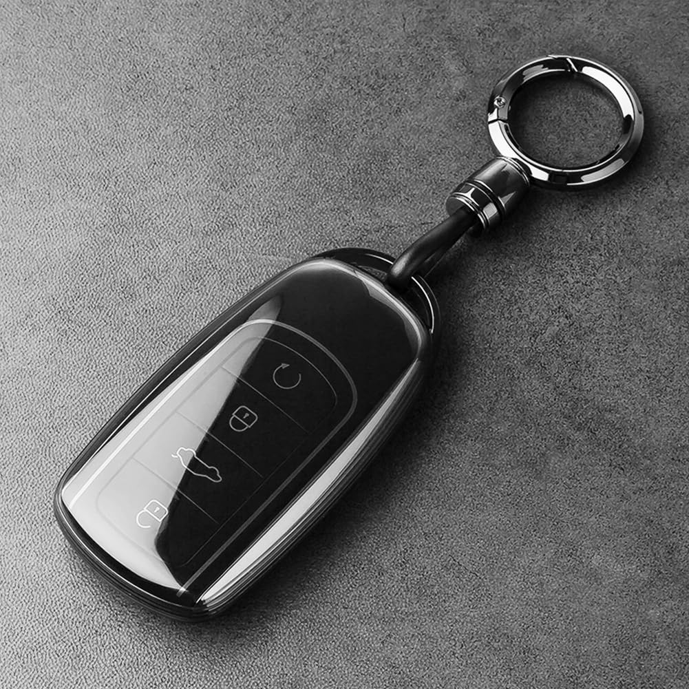 Chery Jaecoo J7 J8 J9 Tiggo 8 Pro Tiggo 8plus Tiggo 7 Pro Max Omoda 5 C5 TPU Smart Key Cover 4 pulsanti custodia (2 pezzi)