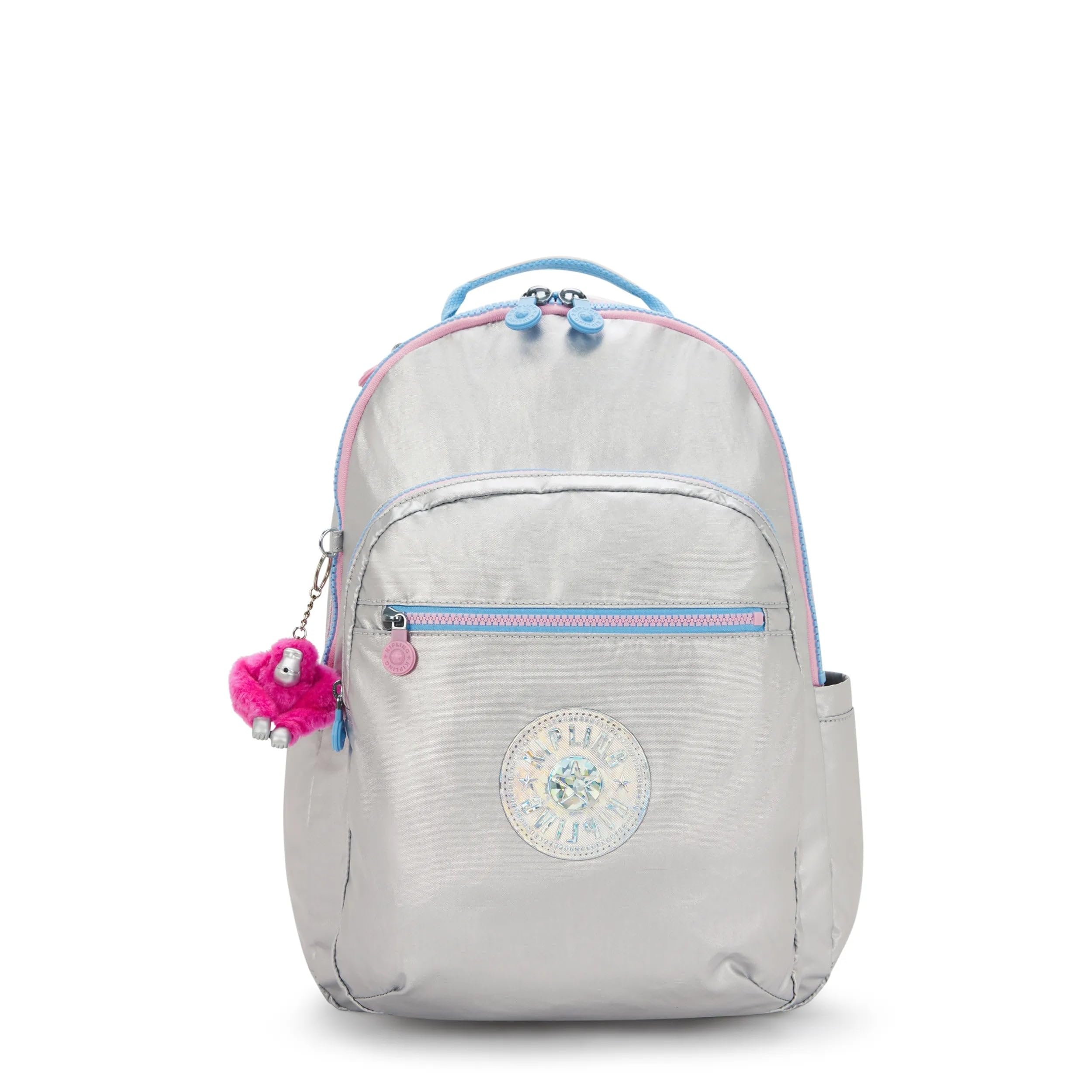 Kipling Women's Seoul 15" Laptop Backpack, Durable, Roomy with Padded Shoulder Straps, Built-In Protective Sleeve
