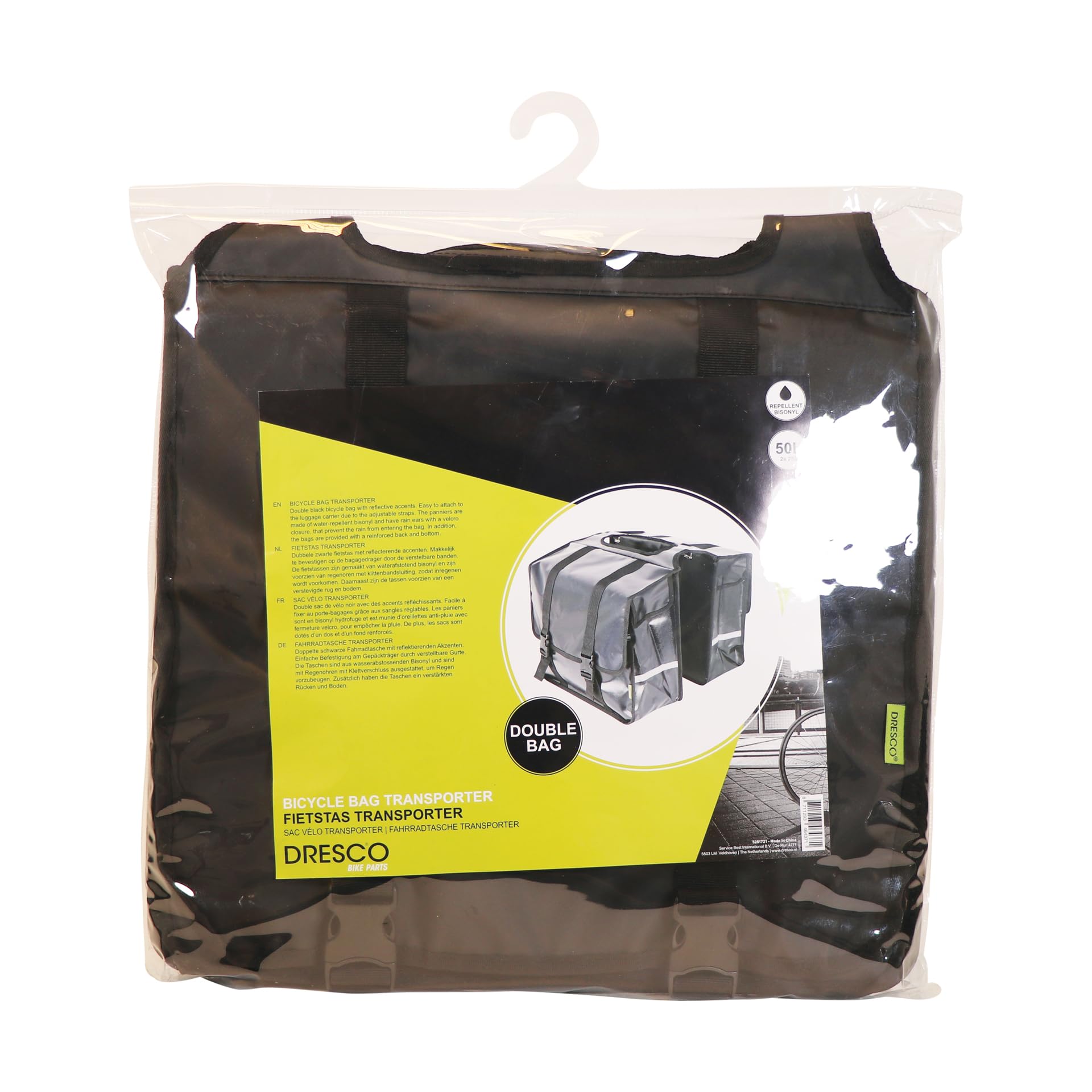Dresco Doppel Fahrradtaschen Transporter 50 Liter