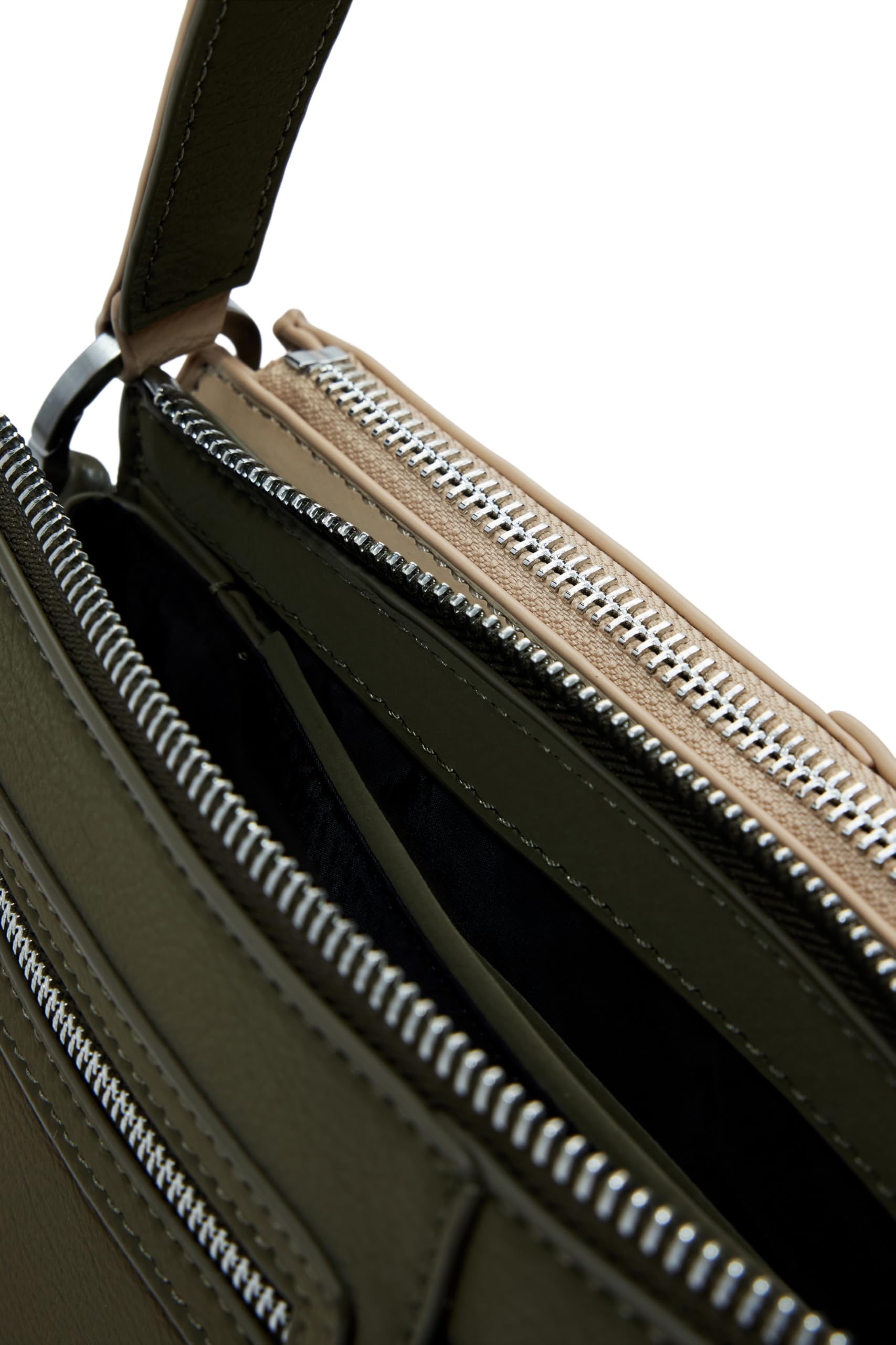 Desigual bolso de hombro bolso bandolera Delta Nova Shoulder Bag Beige arándano