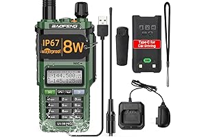 Baofeng UV-S9 8W Dual Band Two-Way Radio 