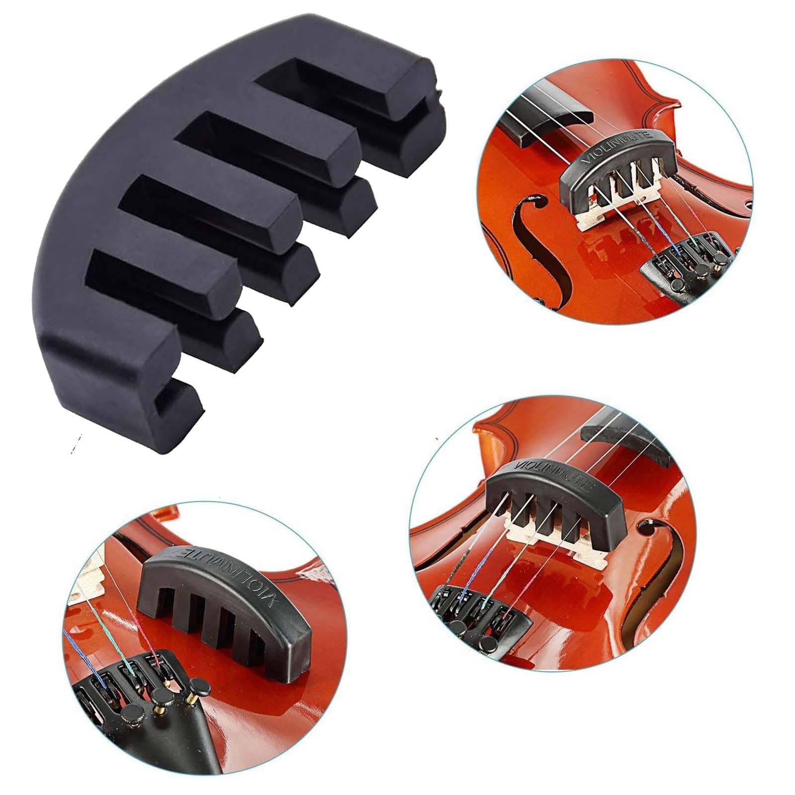 Tarqite Violin Shoulder Rest For 4/4 And 3/4 Size, Adjustable And Collapsible Feet Violin Shoulder Rest - Image 2