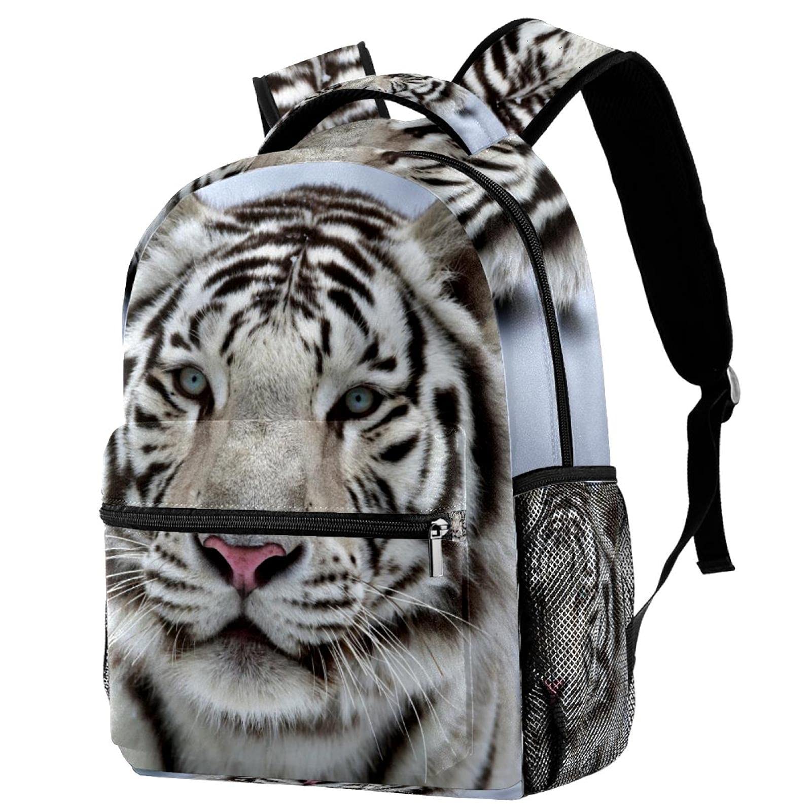Mochila para portátil de tigre blanco ideal para viajes urbanos y oficina 7