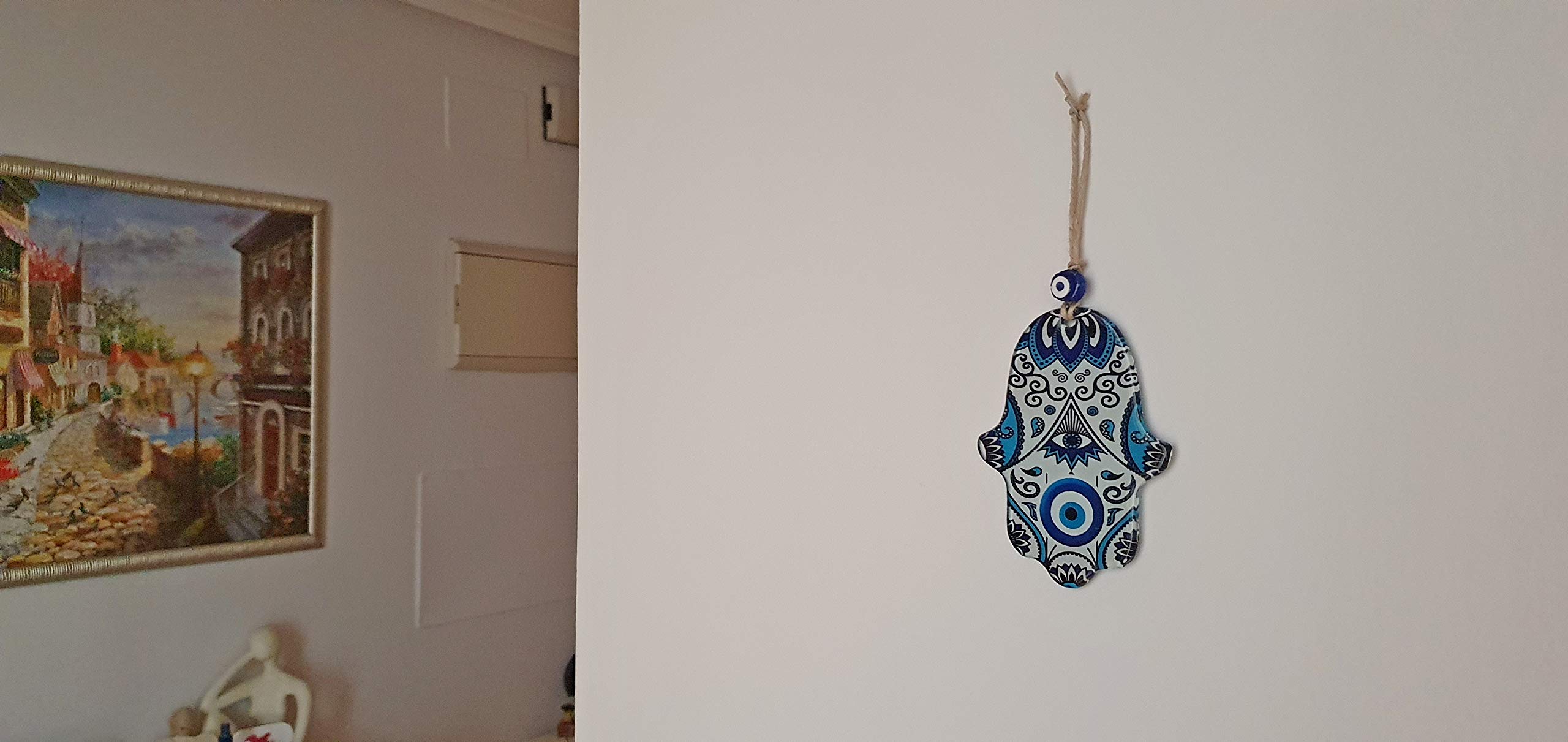 30 Ciondoli In Vetro K9 Trasparente, Forma Mano Di Fatima/Miriam, 18mm, Per Creare Gioielli Fai-da-te - 5