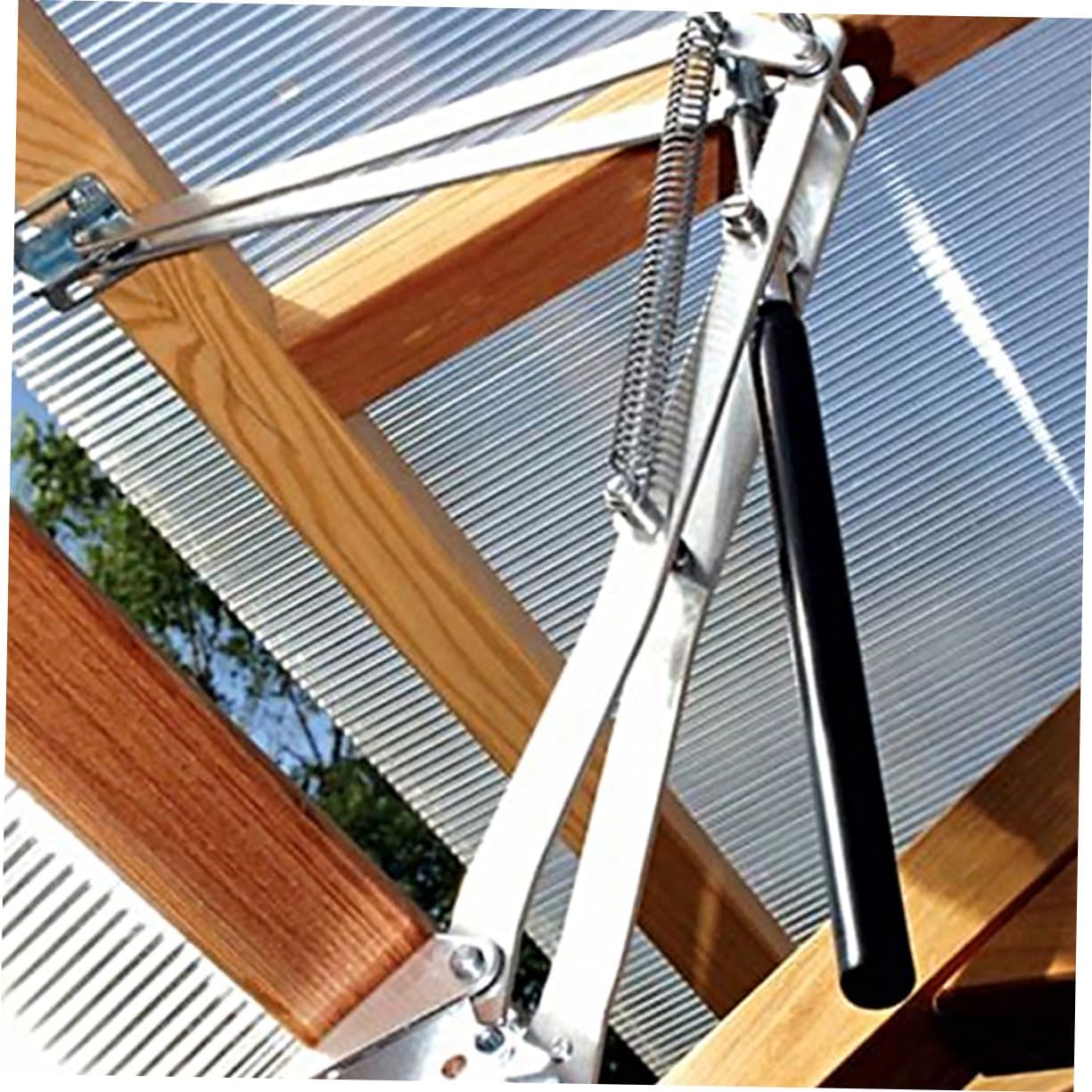 Auto Vent Opener for Greenhouses Double Spring Window Opener Sturdy Space-Saving Design