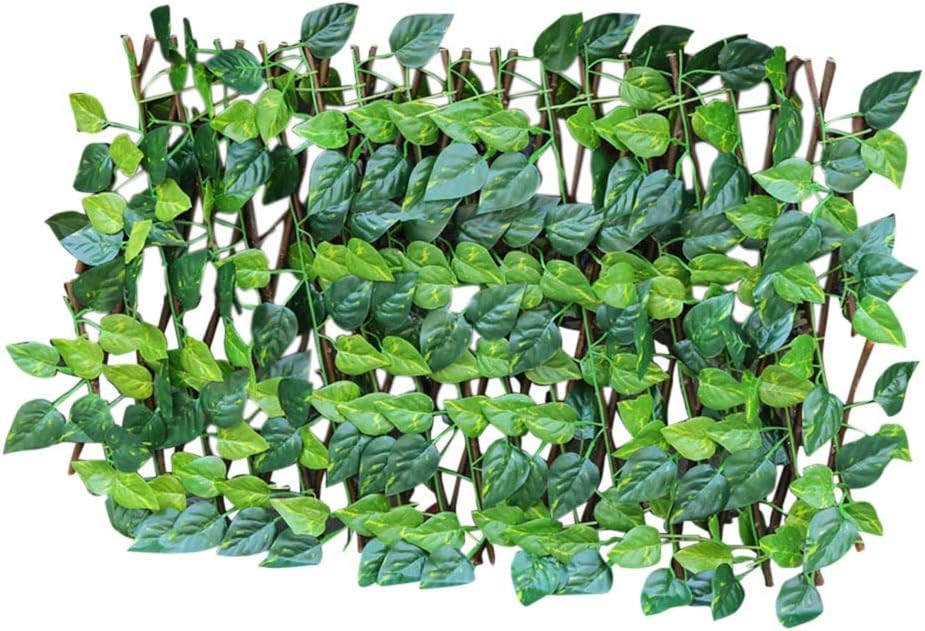 Fence Retractable Expanding Artificial Plant Fence Garden Fence Protected Home Decor