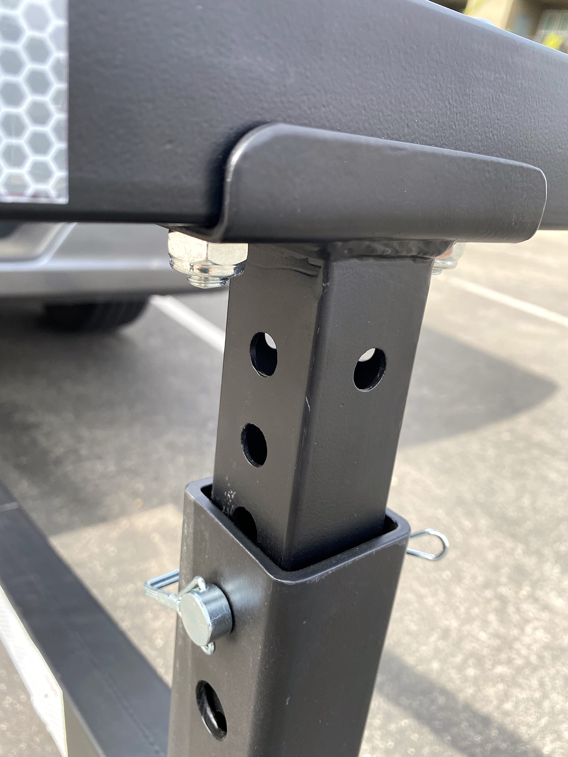 MaxxHaul 70231 Hitch Mount Truck Bed Extender (For Ladder, Rack, Canoe