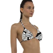 Private Island UPF50+ Women Rash Guard Triangle Stringer Swim Bra Suit Bikini Top Workout SBT
