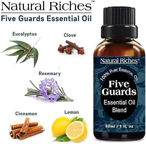 Miniatura 4 de Natural Riches Five Guards and Breathe Blend - 2x30 ml
