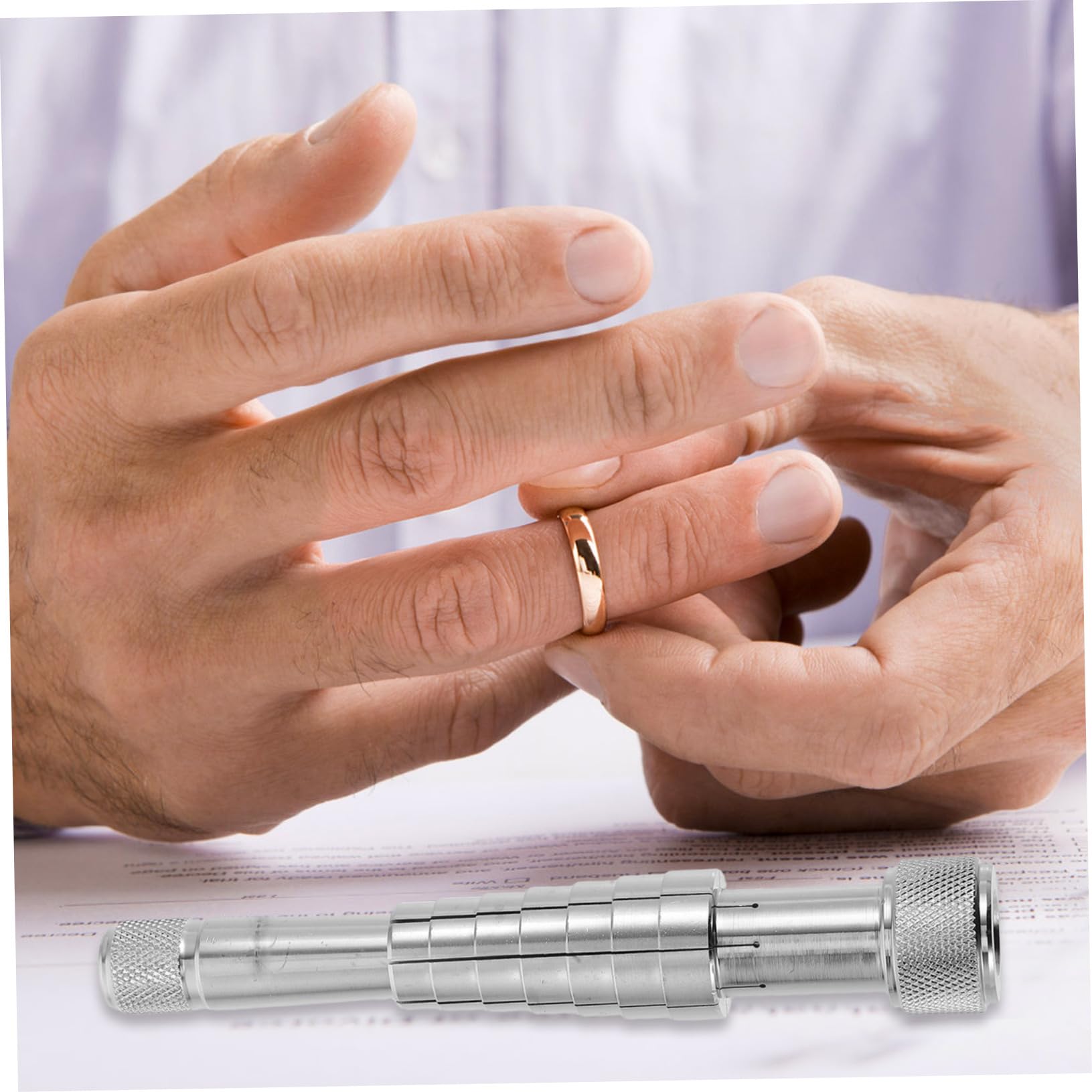 CALLARON Ringdehner und Ringgrößenverkleinerer 17-24mm 1 Satz