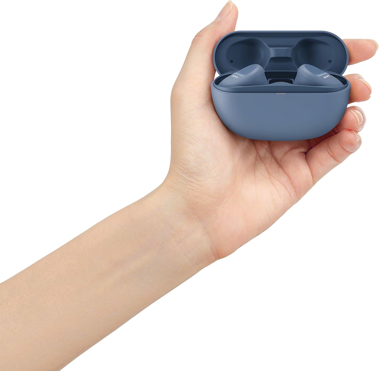 sony wf sp800n truly wireless sports in ear noise canceling headphones with mic for phone call and alexa voice control blue