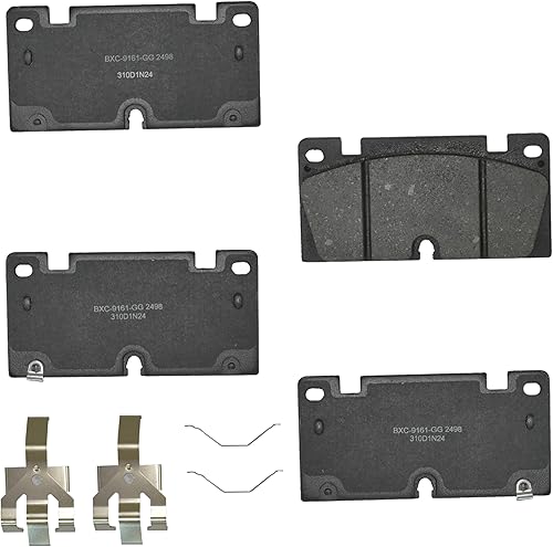 Miniatura 243 de Pastillas de freno delanteras cerámicas Bendix Premium SBC11 para modelos seleccionados Dodge Dart, Ford Fairlane, Falcon, Sedan Delivery, Mustang