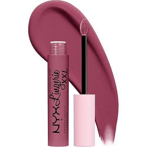 NYX PROFESSIONAL MAKEUP Lip Lingerie XXL Matte Liquid Lipstick - Unlaced (Cool Toned Dusty Rose)