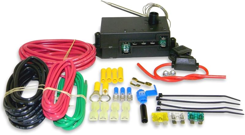 Controlador de temperatura ajustável para ventoinha elétrica Flex-a-lite com sonda inoxidável – 1 unidade