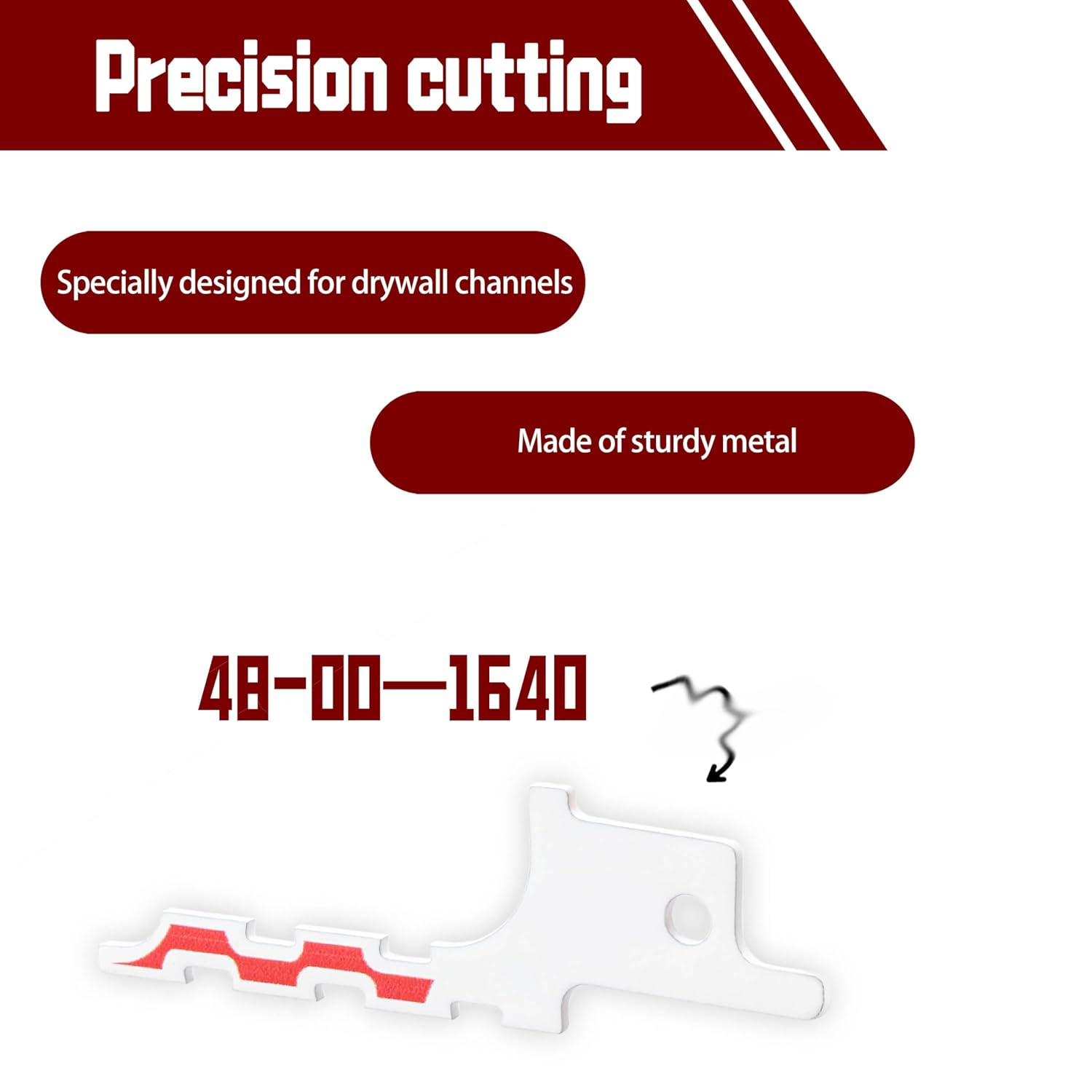 48-00-1640 Drywall Reciprocating Saw Blade, Drywall Access Sawzall Blade-5 Pcs
