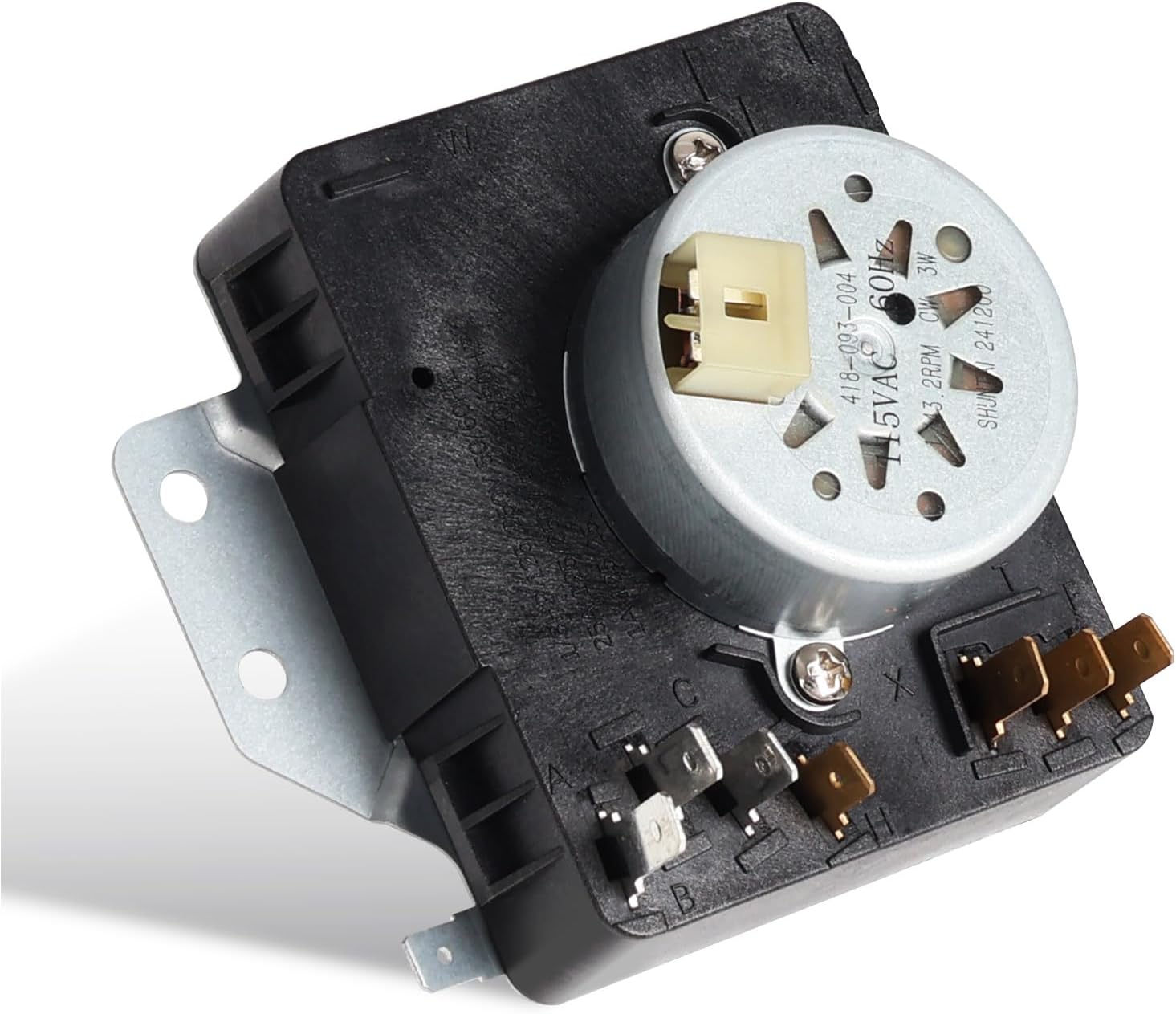 W10854240 W10642934 Dryer Timer Compatible with Whirlpool Dryer Timers YWET4027HW2, YWET4027EW0, YWET4024HW0, 115V 60Hz OEM Dryer Timer Replacement for 4383816, PS11731277, 2-Year Warranty