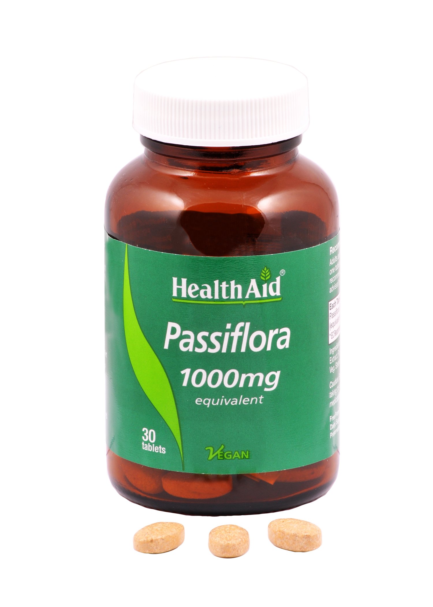 Health Aid Passiflora Tablets 30 Tablets