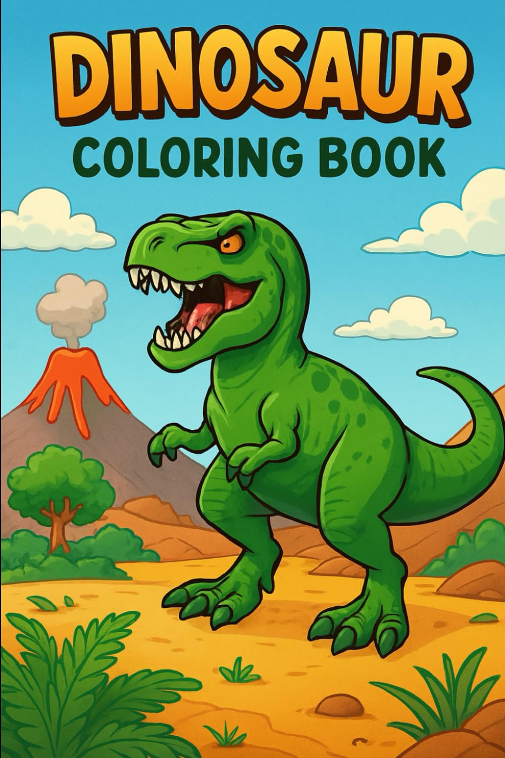 Dinosaur Fun Facts Coloring Worksheets in Grayscale Lined Illustrative Style