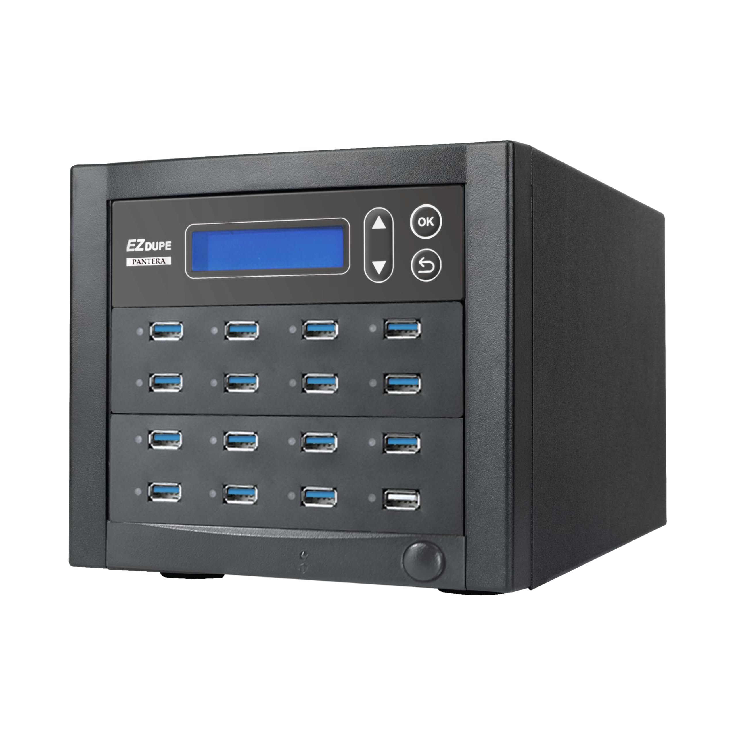 EZ Dupe 1:15 USB-Dupizierer – Selbstständiger USB Flash-Kopierer & -Löscher (150 MB/s Hochgeschwindigkeit, DOD-Kompatibel) – USB Pantera