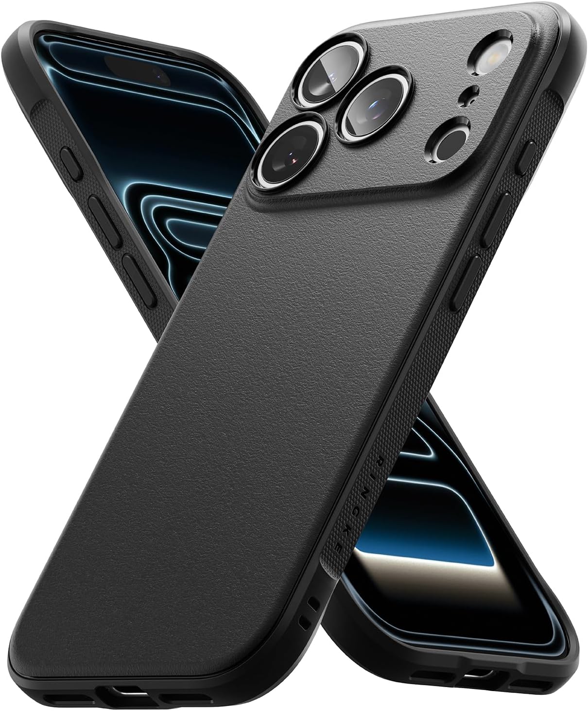 Ringke Coque iPhone 17 Pro Onyx - Antichoc TPU Souple AntiRayure