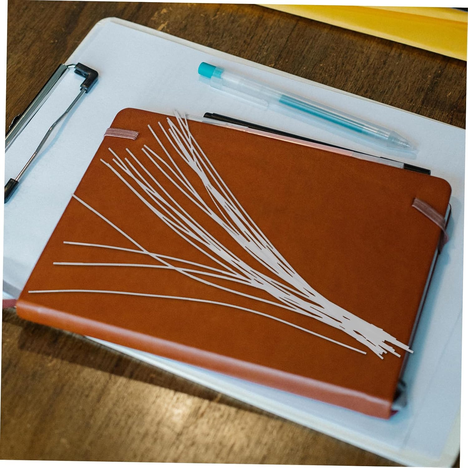 Versatile Binding Glue Strips 20 Pack Hot Melt Glue Sticks Strong Adhesive Tape for Books Contracts Textbooks Daily Use