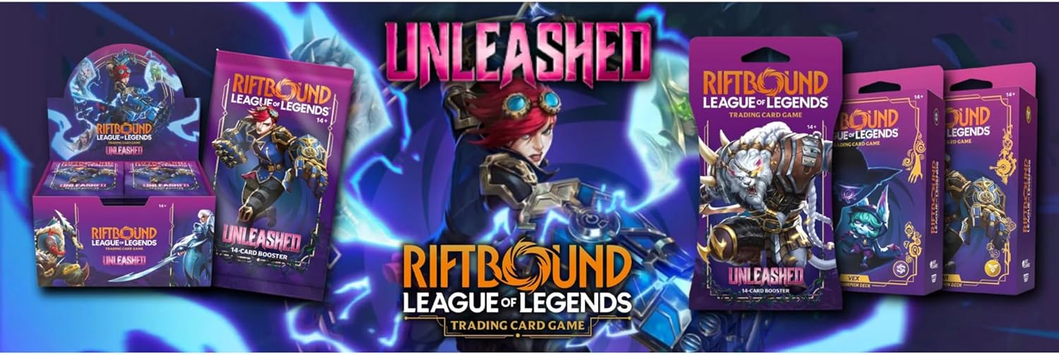 Riftbound: League of Legends TCG Unleashed - Champion Deck: Vi - Ready-to-Play Character, Trading Card Game, Battle Deck-Building, Lots of Punching