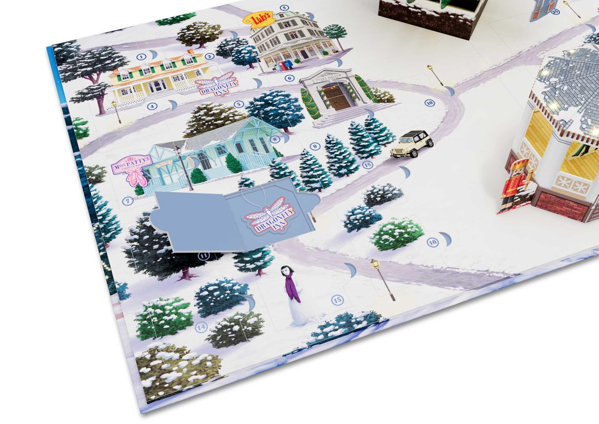 Gilmore Girls: Christmas in Stars Hollow: The Official Pop-Up, Light-Up Advent Calendar