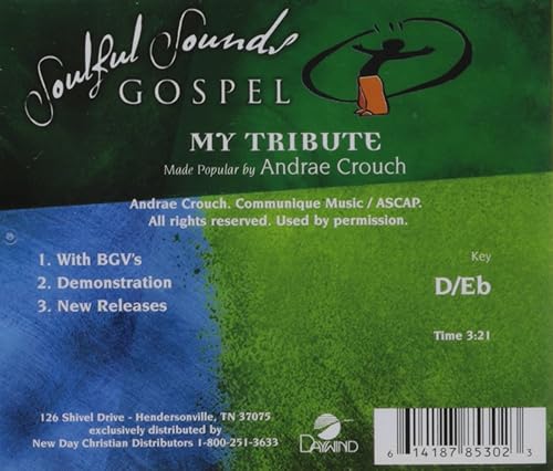 Vista 2 de My Tribute AccompanimentPerformance Track