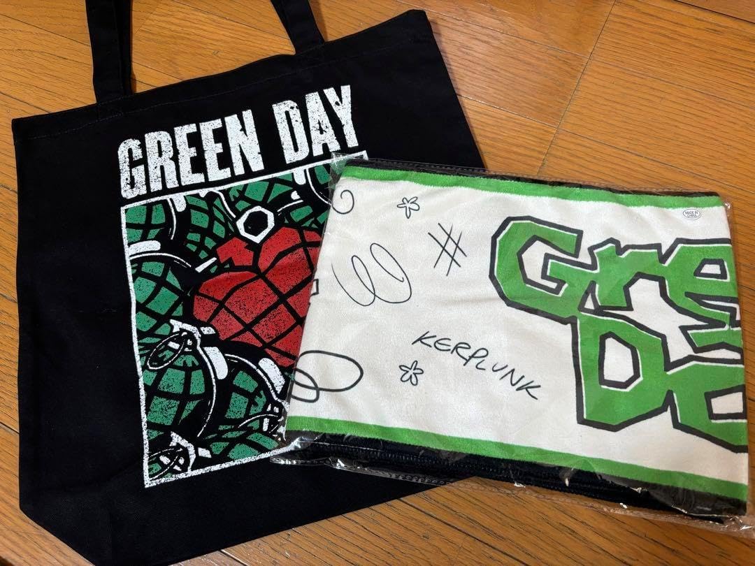 Green Day トートバッグ　タオル Green Day トートバッグ タオル GREEN DAY Japan Tour 2025