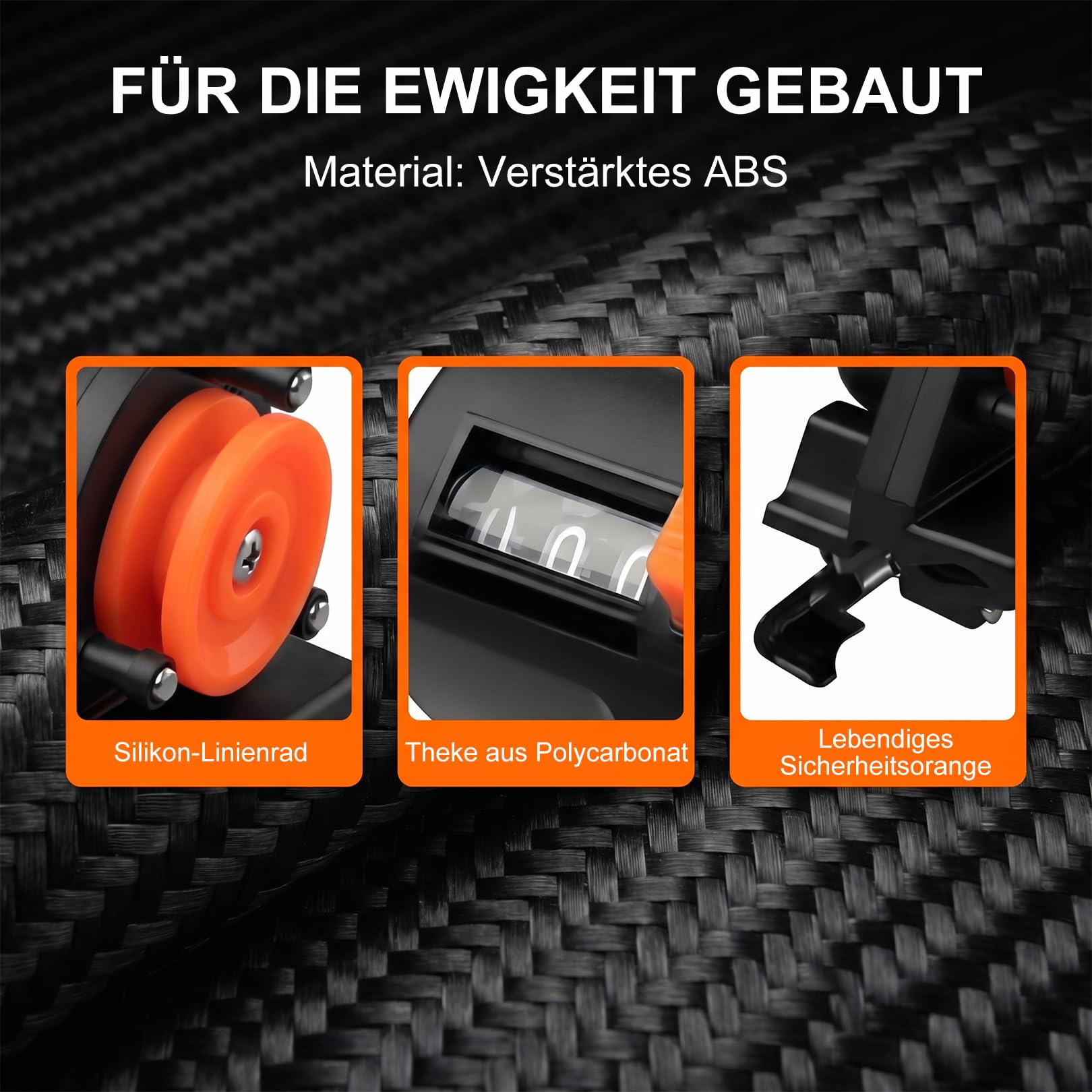 Angelschnur Zähler Für Sea Fishing,SchnurspulgeräT Angeln,Tackle Bidirectional Counting Fishing Line Depth Gauge Tool,0-999m Längen Gauge ForzäHler,Kompatibel Mit Ruten Clip-On Rods Bis 2,5cm