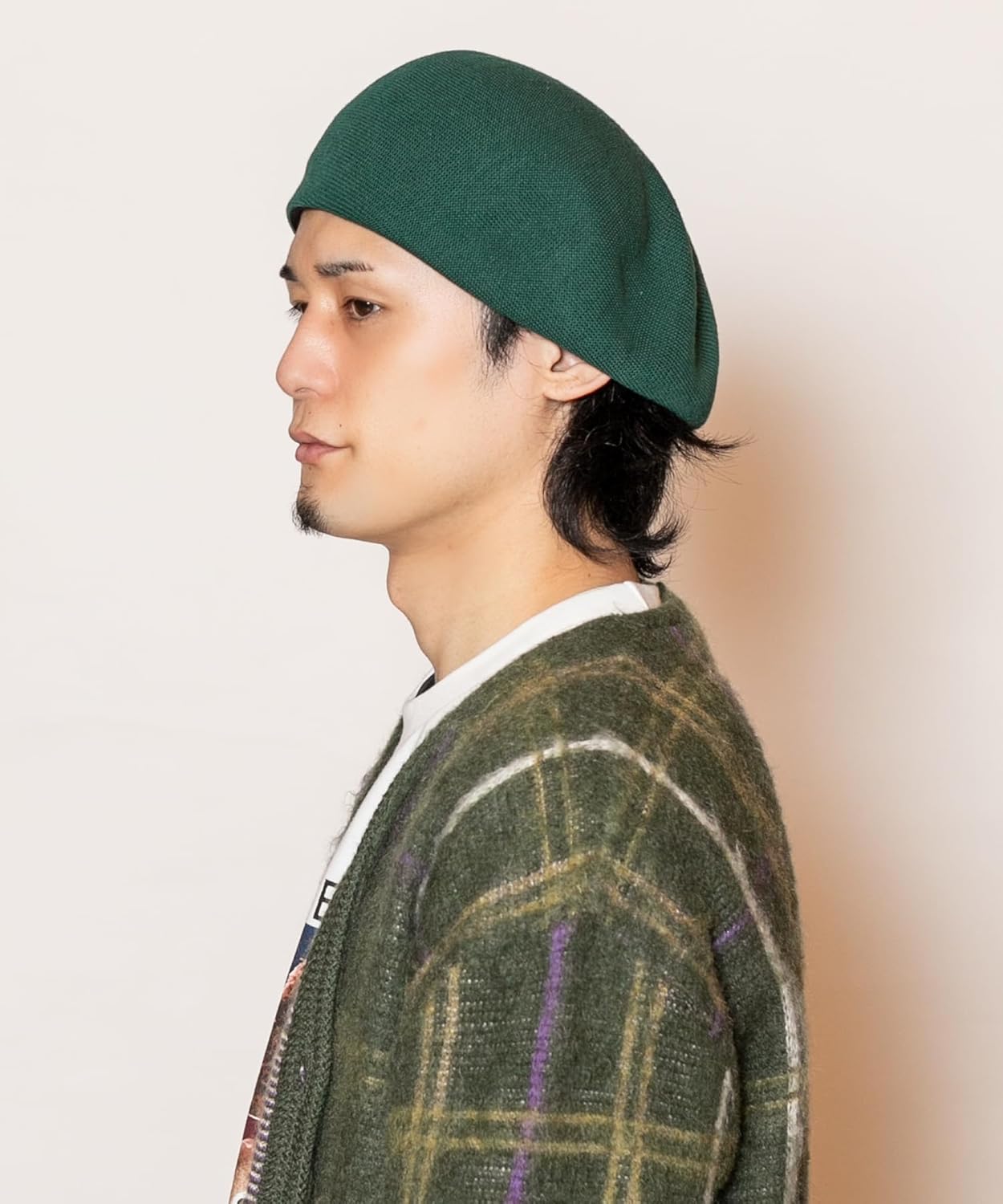 ヒ*ル様 GDC CA4LA Linen Beret ブラック 　ベレー帽　キム MILITARY BERET B5(ONESIZE KHAKI): ベレー｜帽子通販｜CA4LA