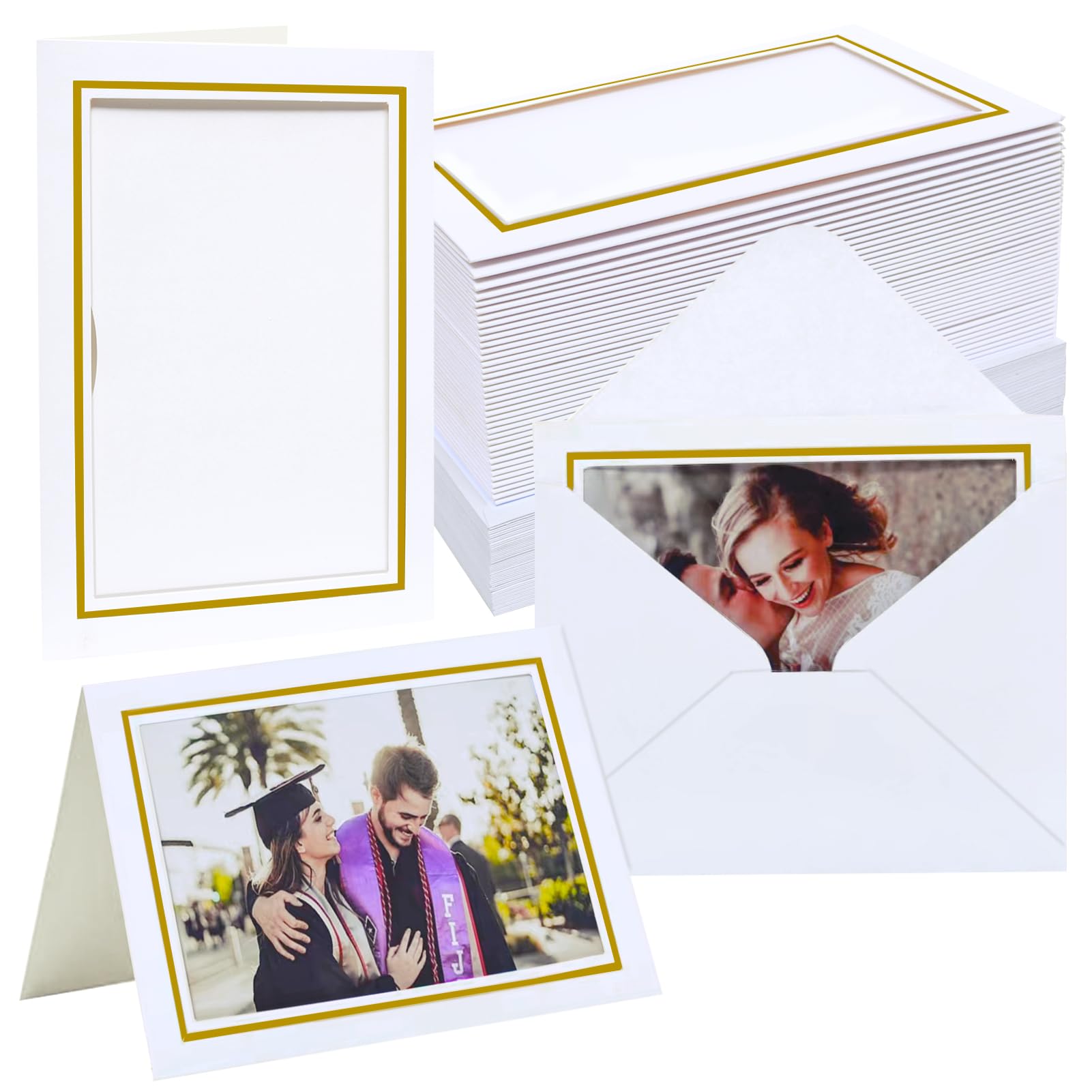 Amazon.com : Photo Frame Cards 4x6 with Envelopes,Blank Photo Card