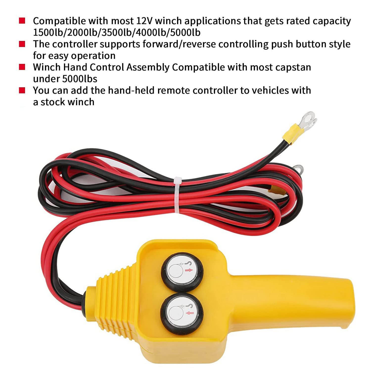 Interruttore Manuale Per Verricello Cablato - Pulsante Avanti/Indietro, Lunghezza 1.3 M - Foto 7